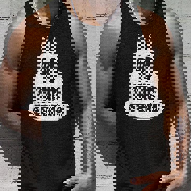 40年のお祝い イベント、記念日、誕生日。 タンクトップ 彼への贈り物