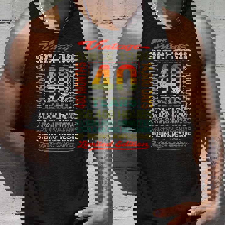 40歳 480ヶ月 すごい生まれ 1986年 40歳の誕生日 タンクトップ 彼への贈り物