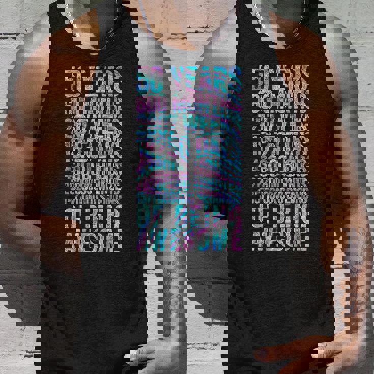 50歳の誕生日の面白いシャツ オールドメーター 面白い50歳ギフト タンクトップ 彼への贈り物