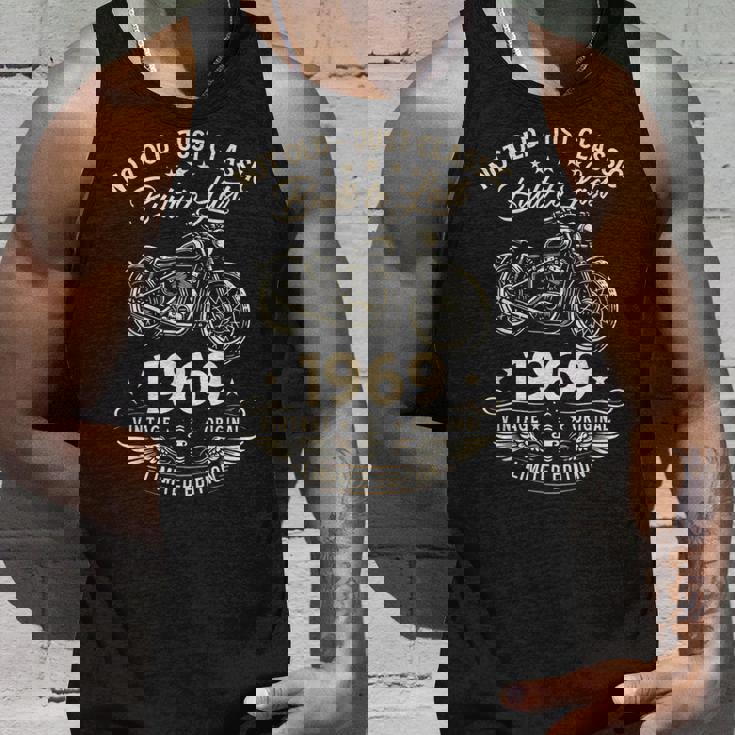 57 歳の誕生日男性オートバイ バイクに乗る人 1969 タンクトップ 彼への贈り物