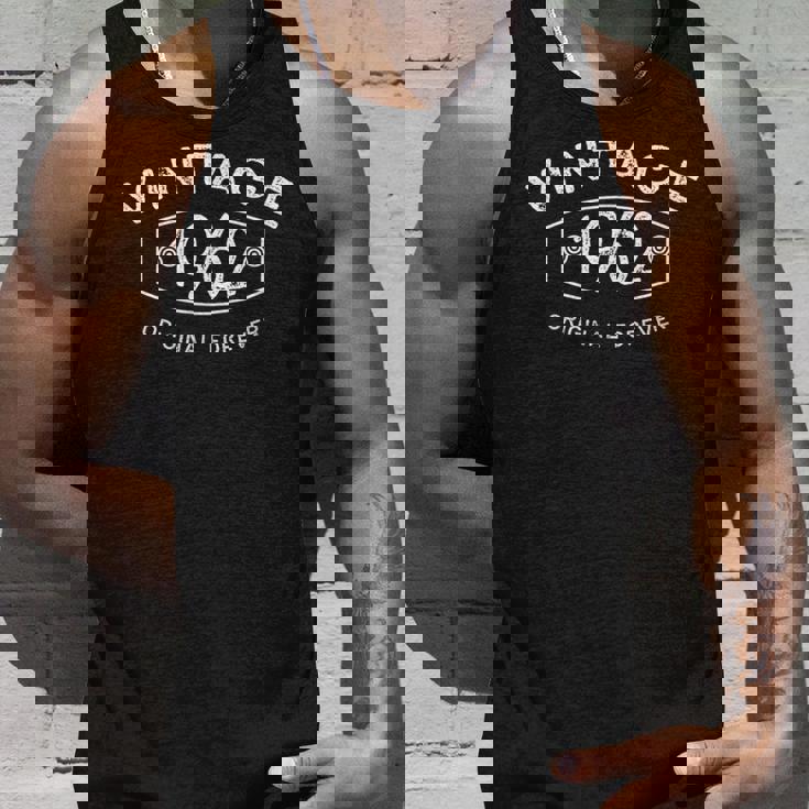 60歳 誕生日 1962 オリジナルヴィンテージ 1962 タンクトップ 彼への贈り物