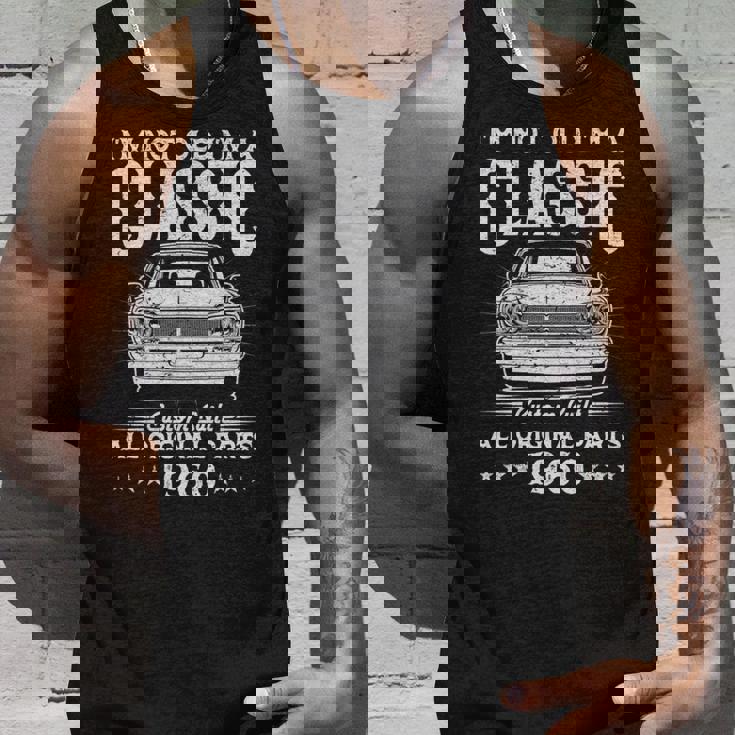 66 歳のギフト ヴィンテージ クラシックカー 1960 66 歳の誕生日 長袖tシャツ タンクトップ 彼への贈り物