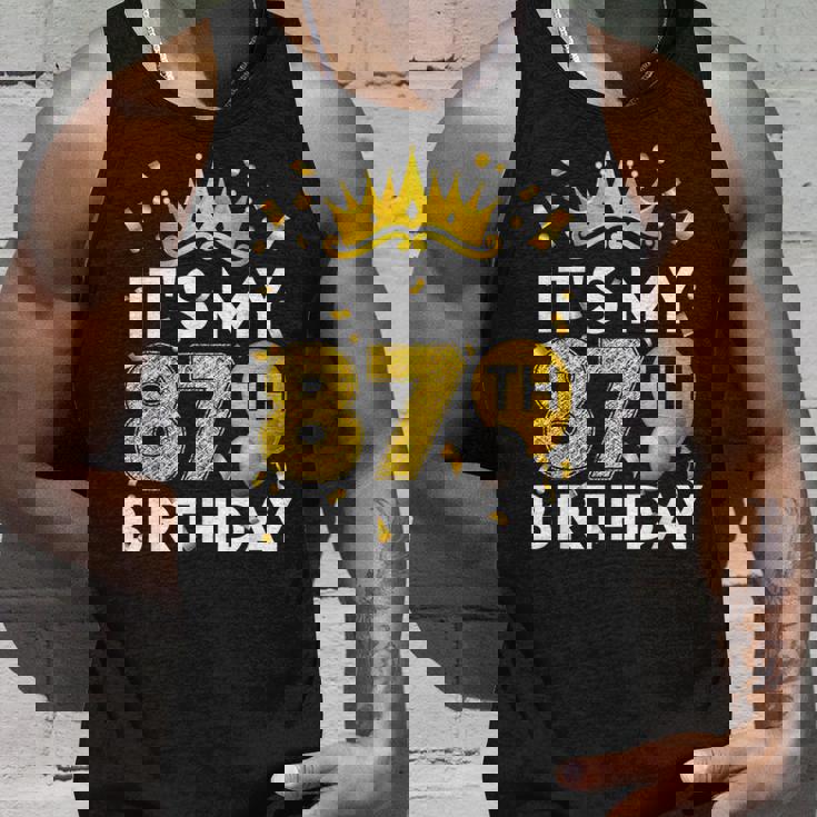 87歳の誕生日プレゼント 87歳の誕生日 87歳の誕生日 タンクトップ 彼への贈り物