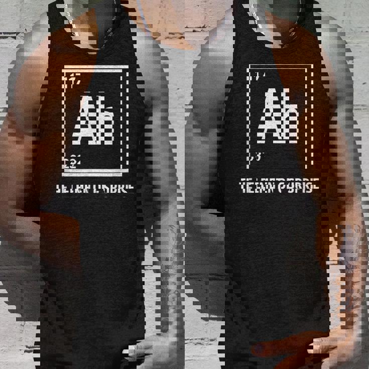 Ah The Element Ofurprise Chemistrycience Humor タンクトップ 彼への贈り物