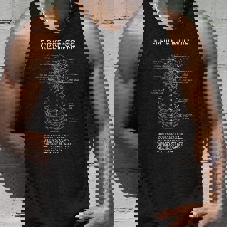 Apolloaturn F-1 スペースロケットエンジン ブルーポーズ タンクトップ 彼への贈り物