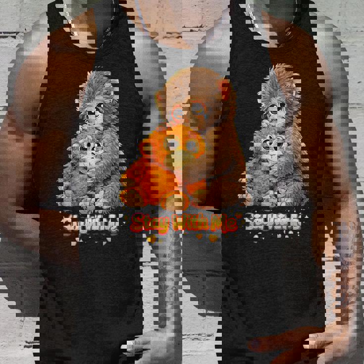 Baby Monkey Named Punchtay With Me パンチ メンズ レディース キッズ 男の子 タンクトップ 彼への贈り物