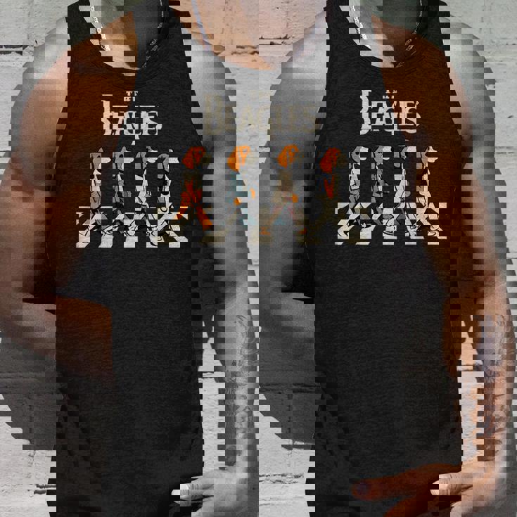 The Beagles Cover Cuteintage Beagle Dog Lover タンクトップ 彼への贈り物