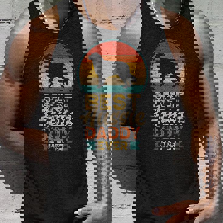 Best Aussie Daddy Ever Father's Day Australianhepherd Dad Canotta Regalos para él