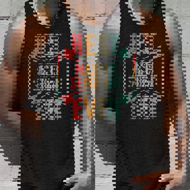 Best Master Sergeant Ever Job Title Tank Top Gifts for Him