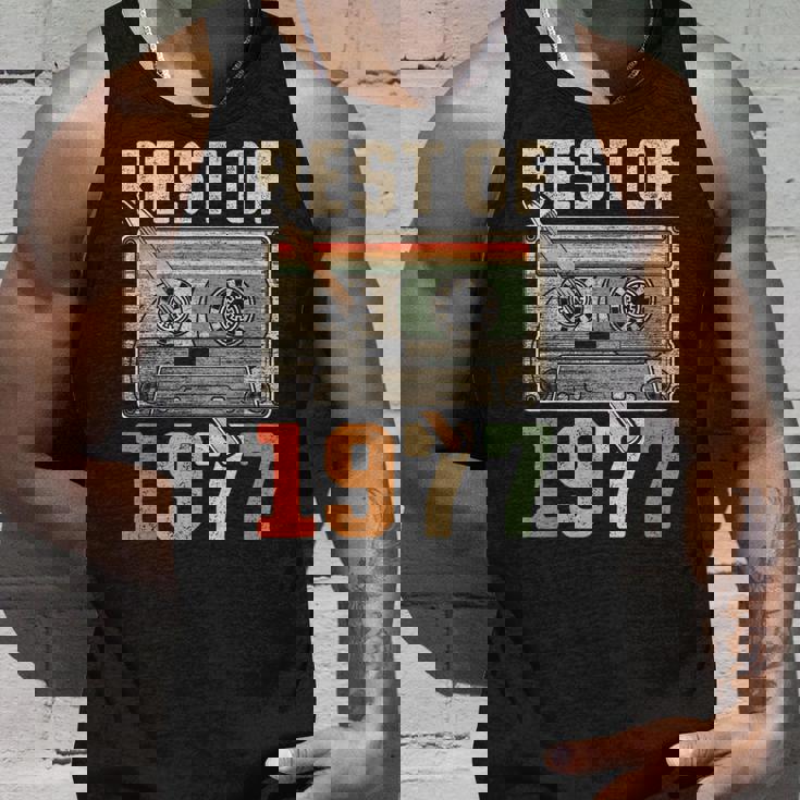 Best Of 1977 オールド・カセット 49歳の誕生日 レトロ タンクトップ 彼への贈り物