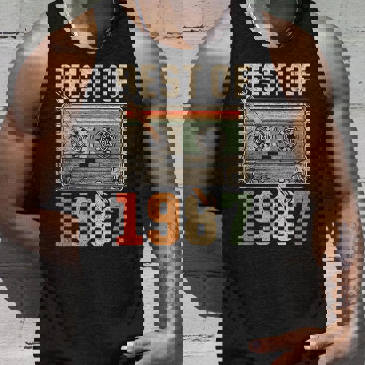 Best Of 1987 オールド・カセット 39歳の誕生日 レトロ タンクトップ 彼への贈り物