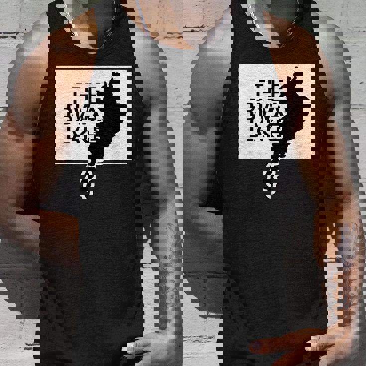 The Biwa Lake 琵琶湖 滋賀 地図【47都道府県】ジモtティ Jimo-T 地元愛 お土産 面白 タンクトップ 彼への贈り物