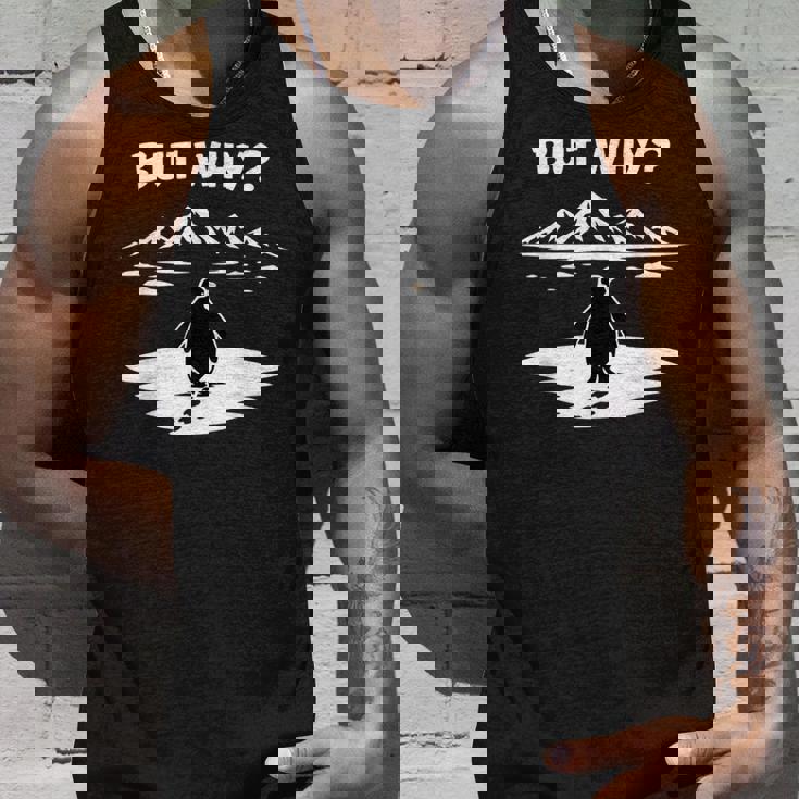 But Why Penguin Mountains Cute タンクトップ 彼への贈り物