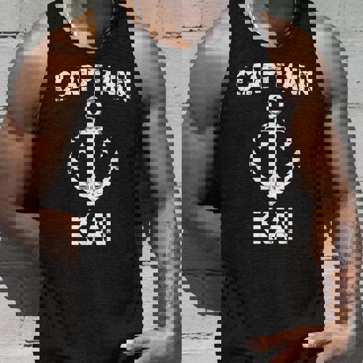 Captain Kai ファニーバースデー 名前入りボートギフト カスタマイズ可 タンクトップ 彼への贈り物