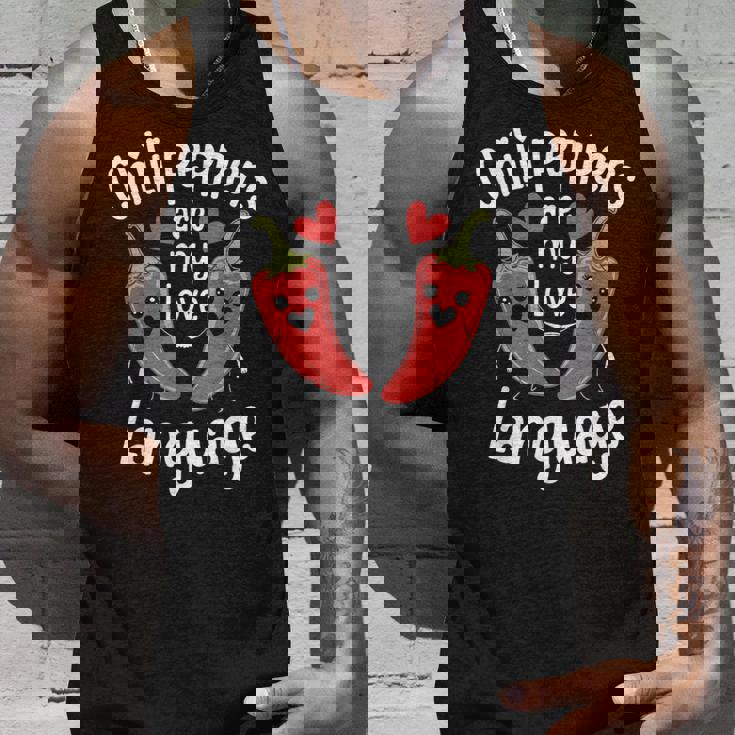 Chili Hot Pepper Spicy Food Chillis Kawaii Tank Top Gifts for Him