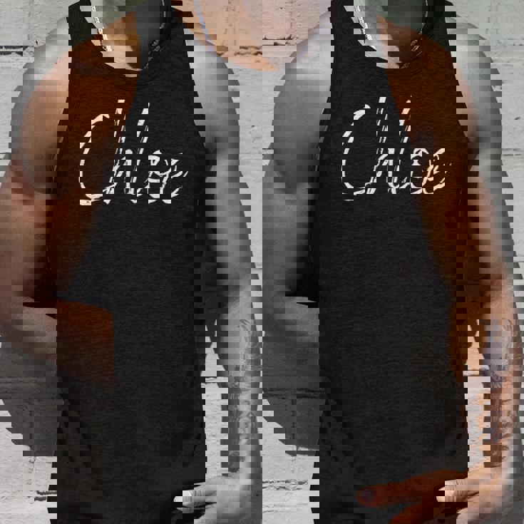 Chloe ファーストネームデザイン タンクトップ 彼への贈り物