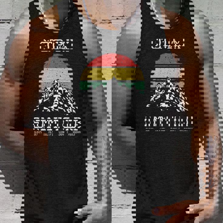 I Climbed Cotopaxiummit Club ハイキング エクアドルハイキング 長袖tシャツ タンクトップ 彼への贈り物