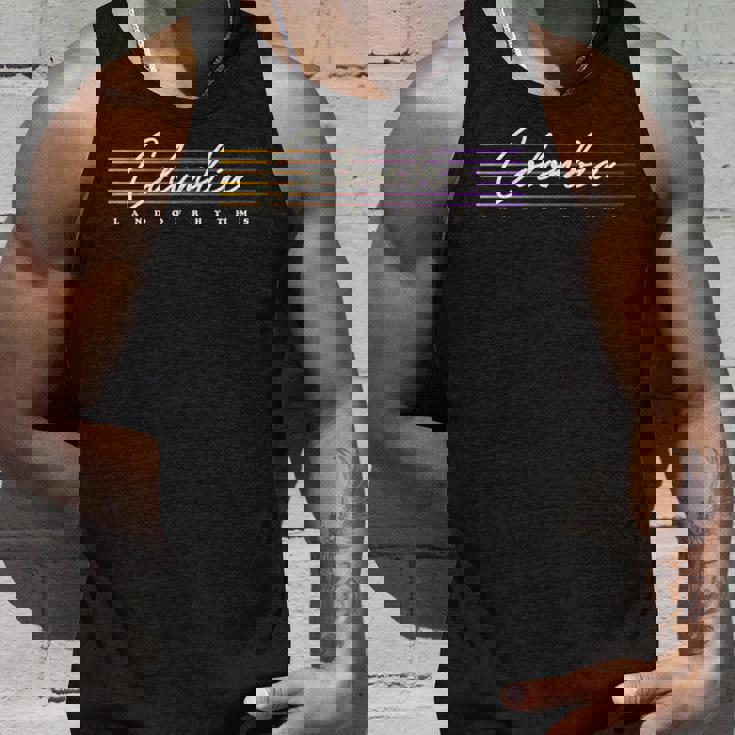 Colombia レトロなスタイルのコロンビア 長袖tシャツ タンクトップ 彼への贈り物