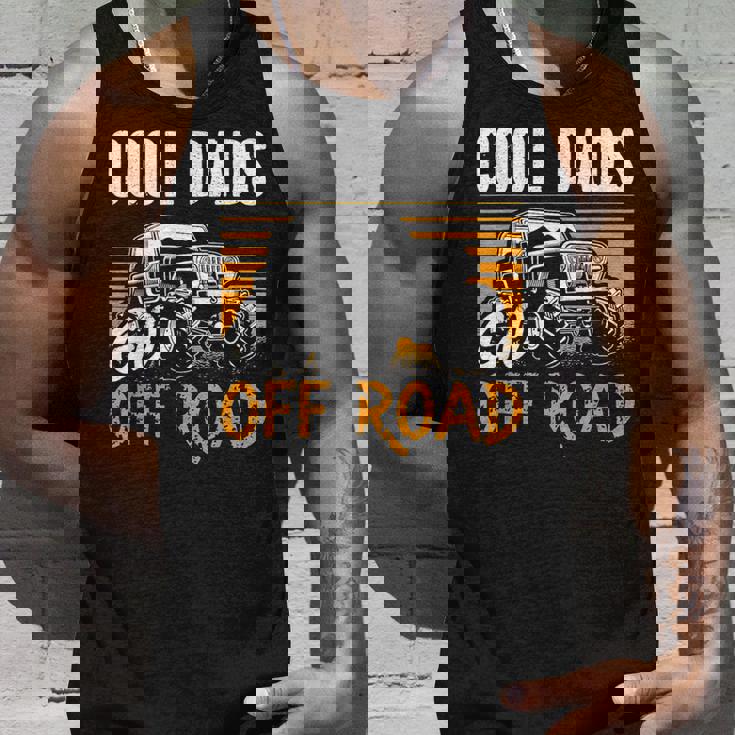 Cool Dads Go Off Road モトクロス レーシング クワッド オフロード レーシング タンクトップ 彼への贈り物