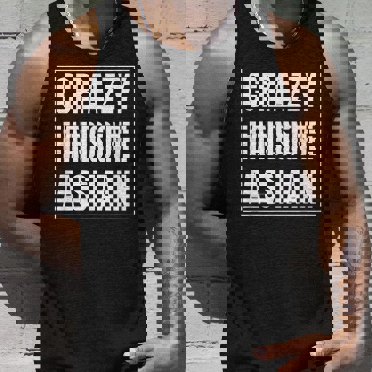 Crazy Handsome アジアンファニーtシャツ タンクトップ 彼への贈り物