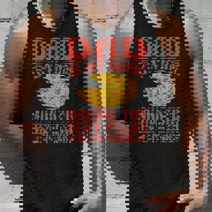 Dad Best Pizza Is My Game ピザ作り タンクトップ 彼への贈り物