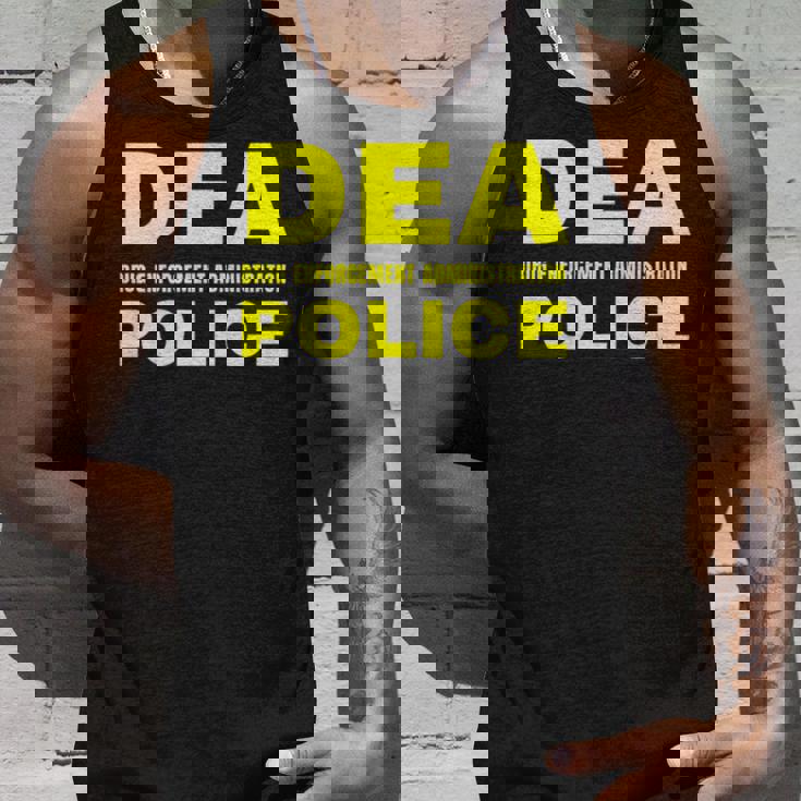 Dea 警察官 麻薬取締局 フロントプリント 長袖tシャツ タンクトップ 彼への贈り物