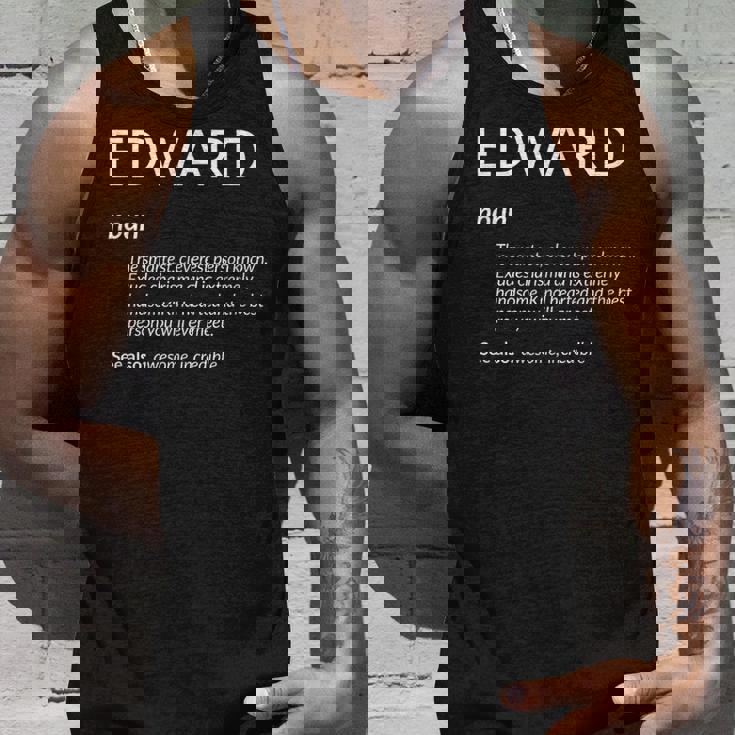 Edward Is The Best Name Definition Ed Edward タンクトップ 彼への贈り物