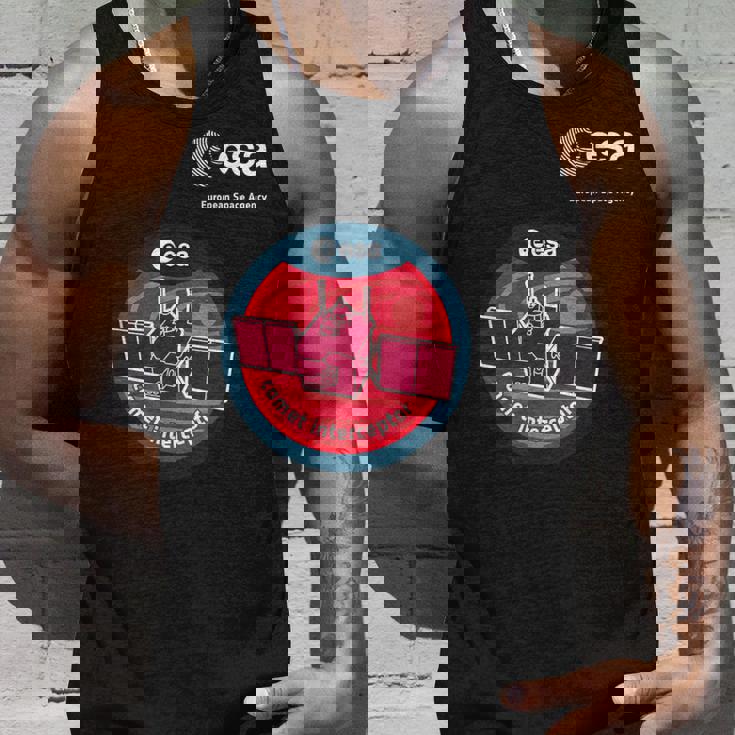 Esa欧州宇宙機関ミッション彗星迎撃パッチ タンクトップ 彼への贈り物