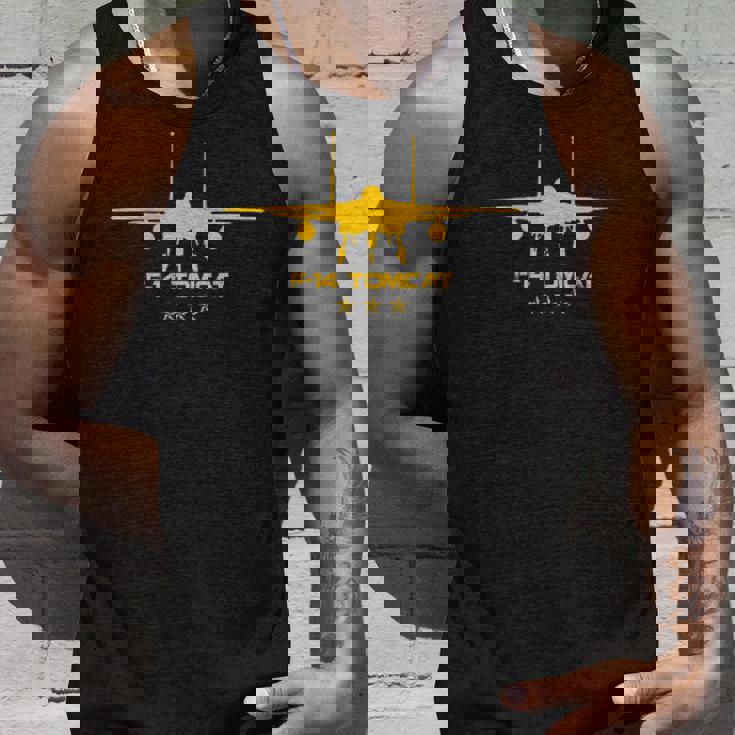 F-14 トムキャット 戦闘機 ジェット クラシック ミリタリー 航空 デザイン タンクトップ 彼への贈り物