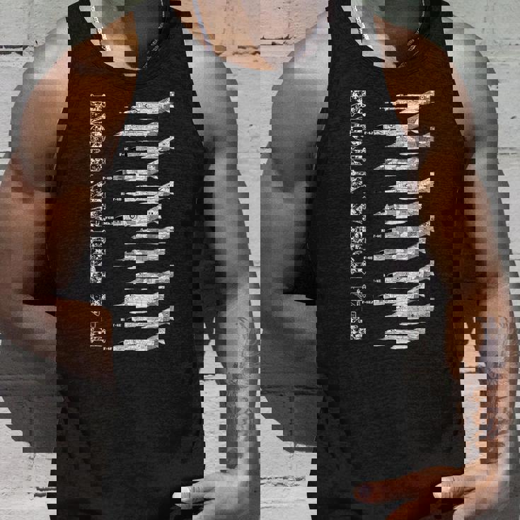 F-4 ファントム ブループリント マクドネル・ダグラス F4 ファントムモデル タンクトップ 彼への贈り物