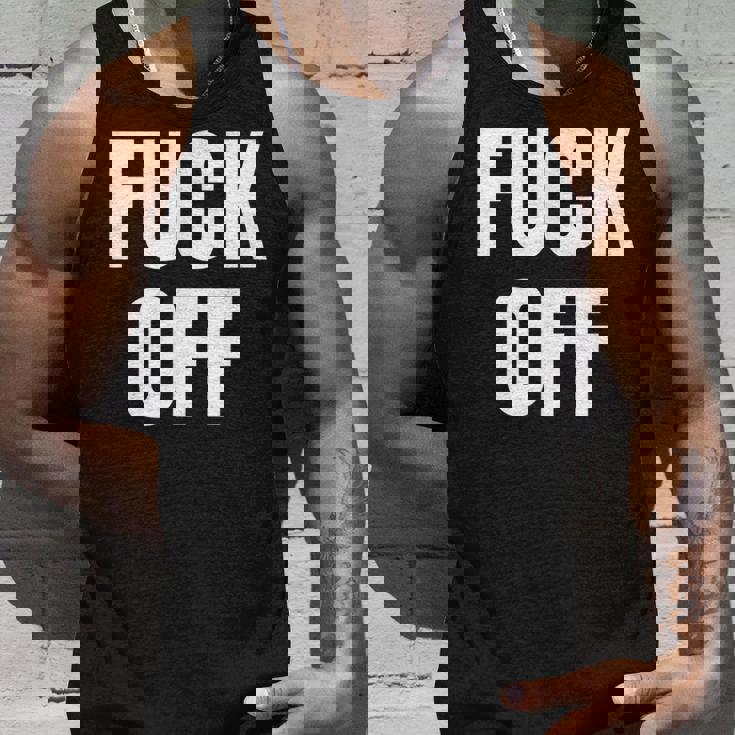 Fack Off – デザイン – Fuck Off タンクトップ 彼への贈り物