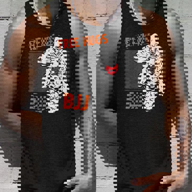 Free Hugs ブラジリアン柔術 Bjj 格闘技 面白い総合格闘技 タンクトップ 彼への贈り物