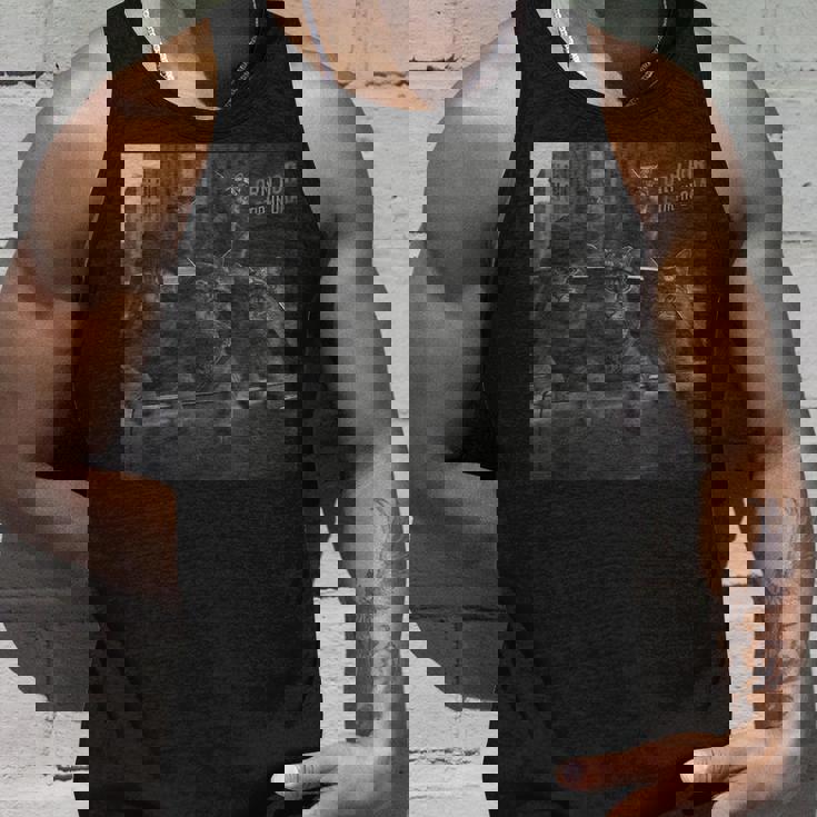 Cat Gang Memetreet 皮肉な猫ギャングスター タンクトップ 彼への贈り物