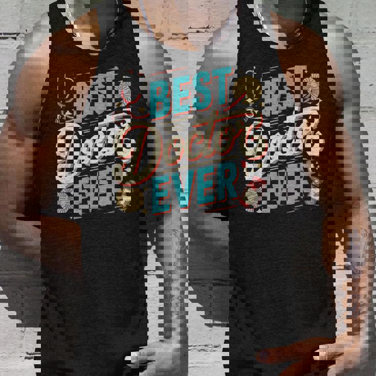 Doctor Memes テキスト Doctors Best Doctor Ever タンクトップ 彼への贈り物