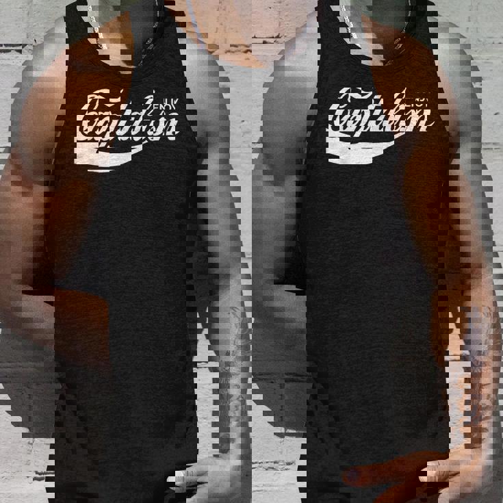 Enjoy Capitalism タンクトップ 彼への贈り物