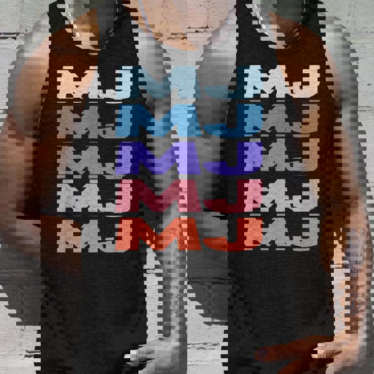 Modern Repeated Text Mj タンクトップ 彼への贈り物