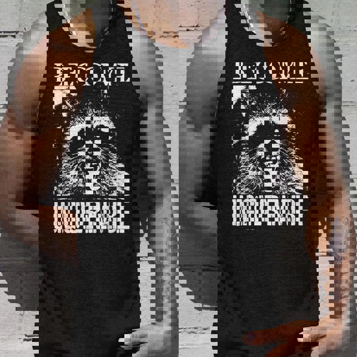 Raccoon Become Ungovernable Raccoon タンクトップ 彼への贈り物