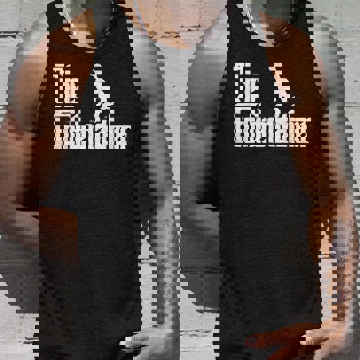 The Goldenfather ファニーゴールデンレトリバー お父さんシャツ メンズギフト タンクトップ 彼への贈り物