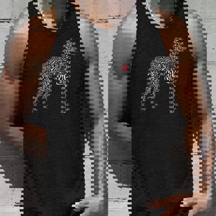 Greyhound I Love Greyhounds タンクトップ 彼への贈り物