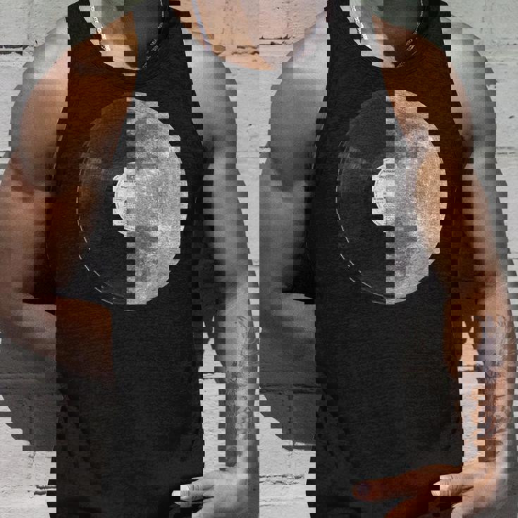 Half Mooninyl Record – Music Lover Lunar Graphic タンクトップ 彼への贈り物