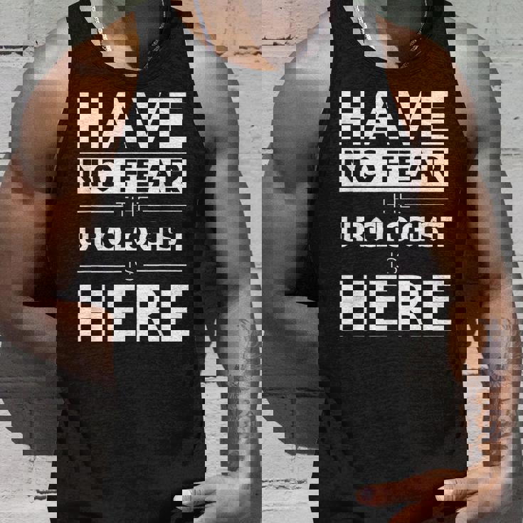 Have No Fear Urologist Is Here 面白い ギフト 仕事 ユーモア ジョブ タンクトップ 彼への贈り物