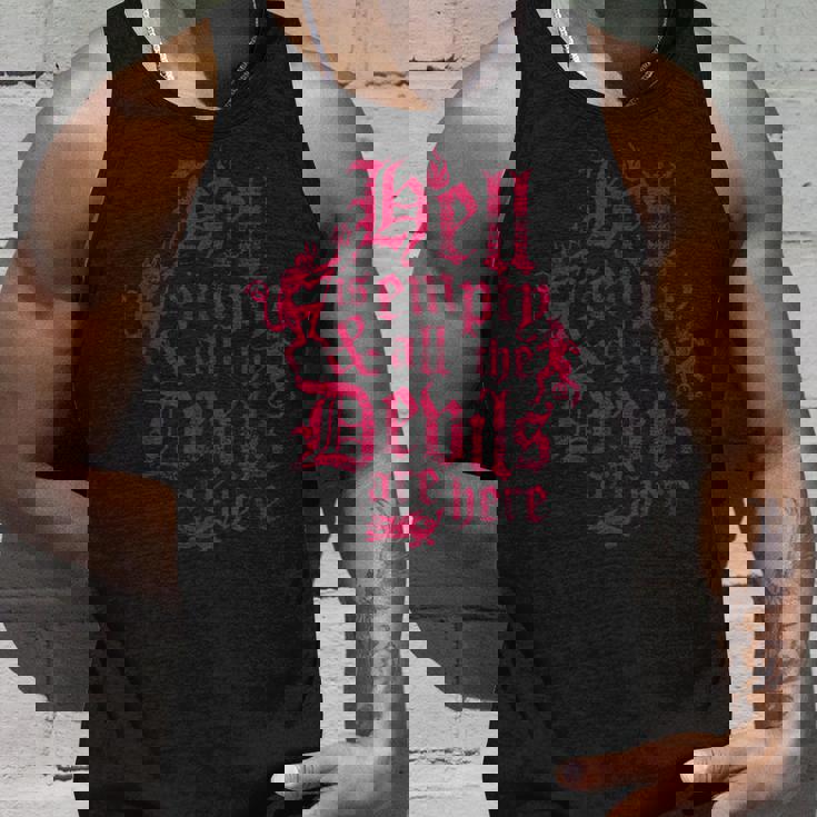 Hell Is Empty テンペスト ヴィンテージ アンティーク調 ゴシック シェイクスピア タンクトップ 彼への贈り物