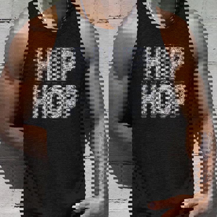 Hip Hop ヒップホップ（ダイヤモンド フォント）【Streetstarz ストリートスターズ】文字 かっこいい タンクトップ 彼への贈り物