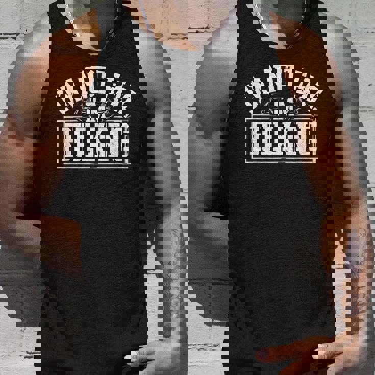 I'm Not Fat I'm Bulking Cheat Day ワークアウト ジム フィットネス タンクトップ 彼への贈り物