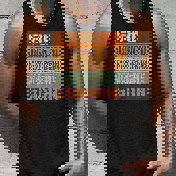 I'm Not Judging You I'm Just Observing Andilently タンクトップ 彼への贈り物