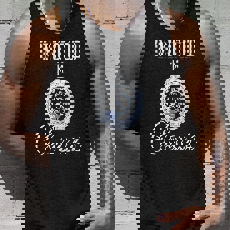 I'm Not Old I'm Classic 面白いヴィンテージ時計 メンズグラフィック 長袖tシャツ タンクトップ 彼への贈り物