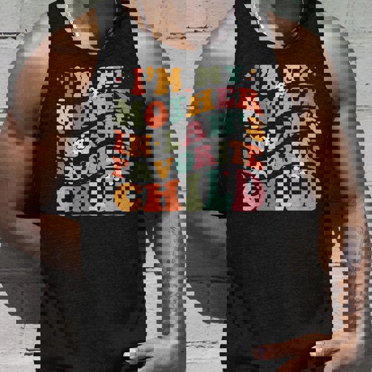 I'm My Mother In Law's Favorite Child Daughter In Law Tank Top Gifts for Him