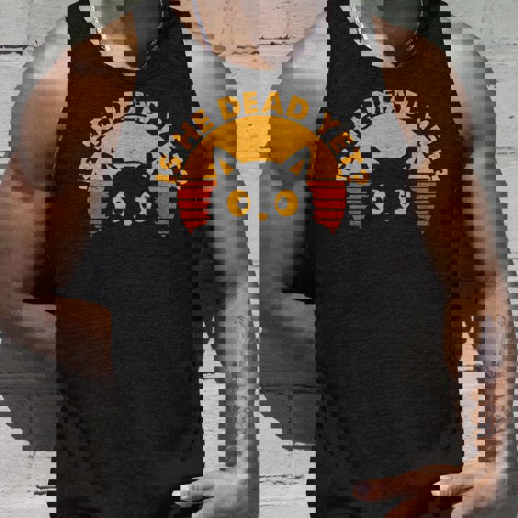 Is-He-Vintage-Dead-Yet 猫 タンクトップ 彼への贈り物