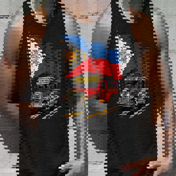 Jeepney フィリピン国旗 誇り高きフィリピンのお土産 タンクトップ 彼への贈り物