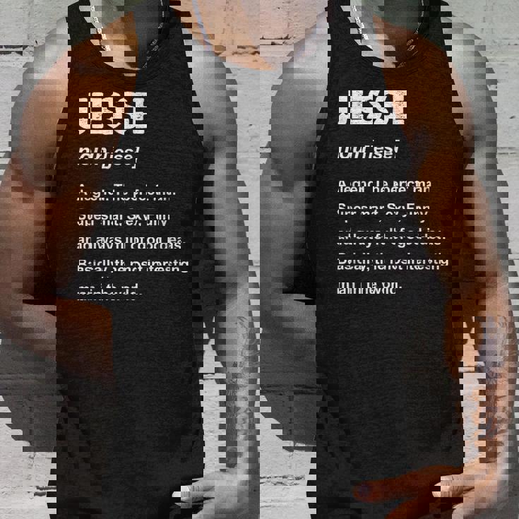 Jesse ネームシャツ タンクトップ 彼への贈り物